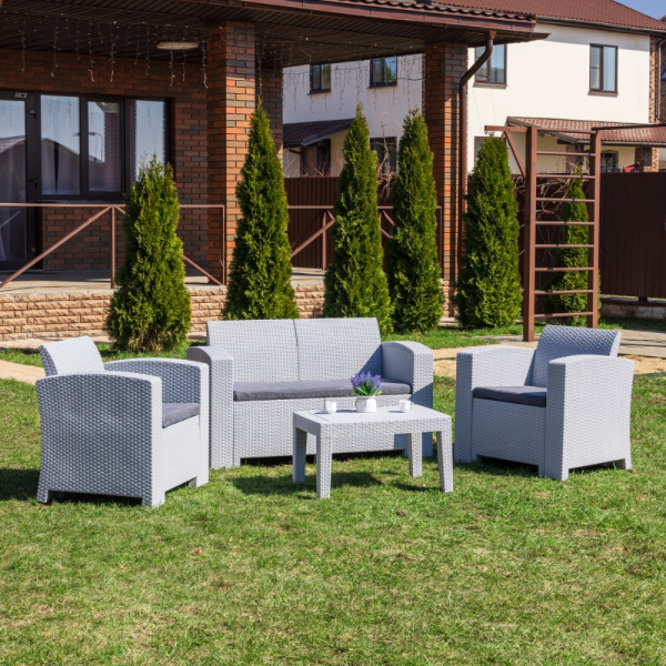 Комплект мебели Royal Family LANA LUX S светло-серый